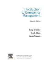 book Introduction to Emergency Management