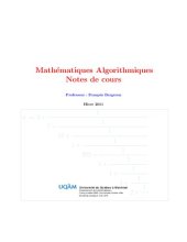 book Mathématiques Algorithmiques