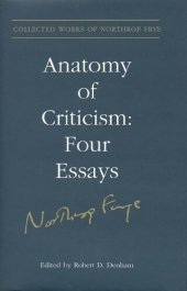 book Anatomy of Criticism: Four Essays