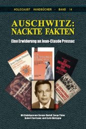 book Auschwitz: Nackte Fakten—Eine Erwiderung an Jean-Claude Pressac