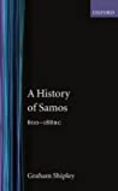 book A History of Samos, 800-188 BC