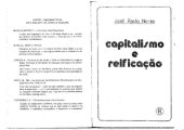 book Capitalismo e Reificação