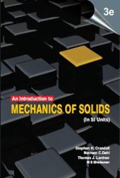 book An Introduction to the Mechanics of Solids (In SI Units)