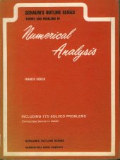 book Schaum's Outline of Theory and Problems of Numerical Analysis