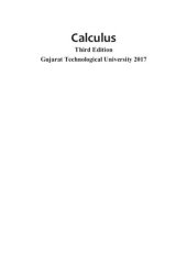 book Calculus Third Edition Gujarat Technological University 2017