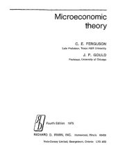 book Microeconomic Theory