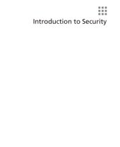 book Introduction to Security