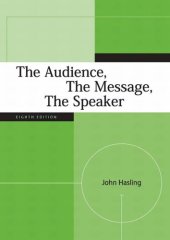 book The Audience, The Message, The Speaker