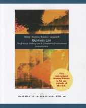 book Business Law: The Ethical, Global, and E-Commerce Environment