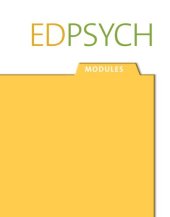 book EdPsych: Modules