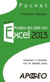 book Analisi dei dati con Excel 2013