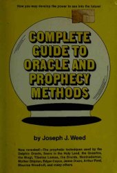 book Complete Guide to Oracle and Prophecy Methods