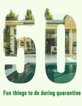 book 50 fun things to do during quarantine