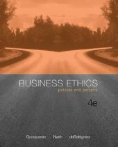 book Business Ethics: Policies and Persons