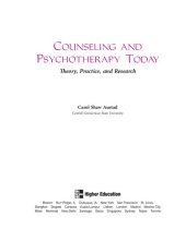 book Psychotherapy and counseling today