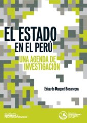 book El Estado en el Perú: Una agenda de investigación