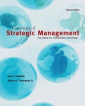 book Essentials of Strategic Management: The Quest for Competitive Advantage