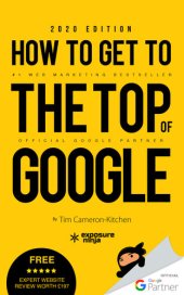 book How To Get To The Top Of Google in 2020: The Plain English Guide to SEO