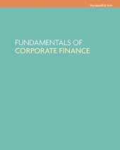 book Fundamentals of Corporate Finance Standard Edition