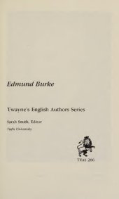 book Edmund Burke