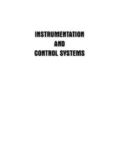 book Instrumentation And Control Systems