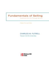 book Fundamentals of Selling