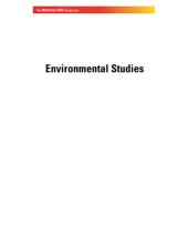 book Environmental Studies