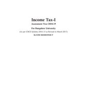 book Income Tax-I