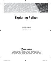 book Exploring Python