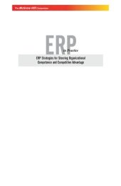 book ERP in practice : ERP strategies for steering organizational competence and competitive advantage