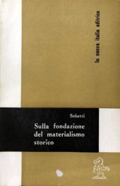 book Sulla fondazione del materialismo storico