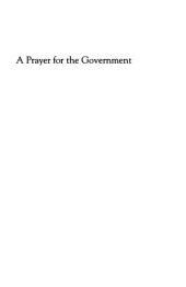 book A Prayer for the Government: Ukrainians and Jews in Revolutionary Times, 1917-1920