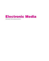 book Electronic media : an introduction