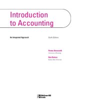 book Introduction to Accounting: An Integrated Approach