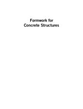 book Formwork For Concrete Structures