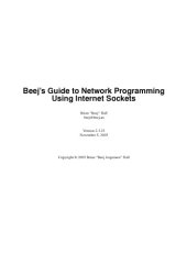 book Beej’s Guide to Network Programming  Using Internet Sockets