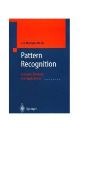 book Pattern recognition.. concepts, methods,