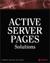 book Active Server Pages Solutions: An Essential Guide for Dynamic, Interactive Web Site Development