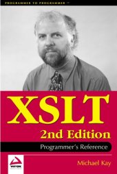 book XSLT Programmer's Reference 2nd Edition