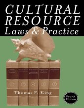 book Cultural Resource Laws & Practice, 4th Edition