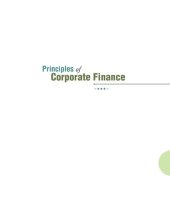 book Principles of Corporate Finance