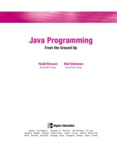 book Java Programming: From The Ground Up