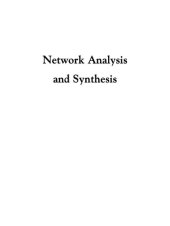 book Network Analysis And Synthesis