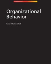 book Organizational Behavior: Human Behavior at Work