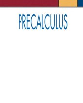 book Precalculus: Graphs and Models