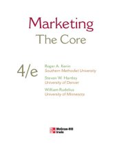 book Marketing: the core