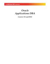 book Oracle applications DBA : covers 11i and R12