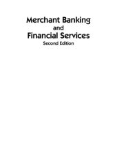 book Merchant Banking And Financial Services