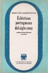 book Eclécticos portugueses del siglo XVIII