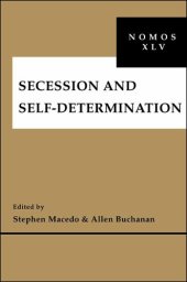 book Secession and self-determination